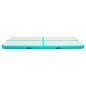 vidaXL Aufblasbare Gymnastikmatte mit Pumpe 300x100x15 cm PVC Grün vidaXL Aufblasbare Gymnastikmatte mit Pumpe 300x100x15 cm PVC Grün
