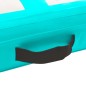 vidaXL Aufblasbare Gymnastikmatte mit Pumpe 300x100x15 cm PVC Grün vidaXL Aufblasbare Gymnastikmatte mit Pumpe 300x100x15 cm PVC Grün