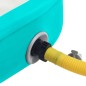 vidaXL Aufblasbare Gymnastikmatte mit Pumpe 300x100x15 cm PVC Grün vidaXL Aufblasbare Gymnastikmatte mit Pumpe 300x100x15 cm PVC Grün