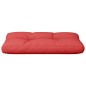 Palettenkissen Rot 70x40x12 cm Stoff Palettenkissen Rot 70x40x12 cm Stoff