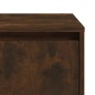 vidaXL Nachttisch Räuchereiche 45x34x44,5 cm Holzwerkstoff vidaXL Nachttisch Räuchereiche 45x34x44,5 cm Holzwerkstoff