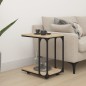 vidaXL Beistelltisch mit Rollen Sonoma 50x35x55,5 cm Holzwerkstoff vidaXL Beistelltisch mit Rollen Sonoma 50x35x55,5 cm Holzwerkstoff