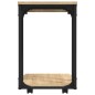 vidaXL Beistelltisch mit Rollen Sonoma 50x35x55,5 cm Holzwerkstoff vidaXL Beistelltisch mit Rollen Sonoma 50x35x55,5 cm Holzwerkstoff