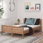 vidaXL Massivholzbett Teak 120x200 cm vidaXL Massivholzbett Teak 120x200 cm
