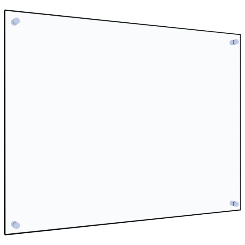 vidaXL Küchenrückwand Transparent 80x60 cm Hartglas vidaXL Küchenrückwand Transparent 80x60 cm Hartglas