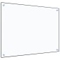 vidaXL Küchenrückwand Transparent 80x60 cm Hartglas vidaXL Küchenrückwand Transparent 80x60 cm Hartglas