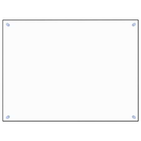 vidaXL Küchenrückwand Transparent 80x60 cm Hartglas