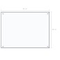 vidaXL Küchenrückwand Transparent 80x60 cm Hartglas vidaXL Küchenrückwand Transparent 80x60 cm Hartglas