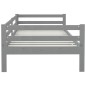 vidaXL Tagesbett Grau Kiefer Massivholz 90x200 cm vidaXL Tagesbett Grau Kiefer Massivholz 90x200 cm