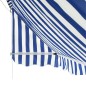 vidaXL Bistro-Markise Blau und Weiß 350 x 120 cm vidaXL Bistro-Markise Blau und Weiß 350 x 120 cm