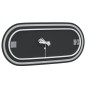 vidaXL LED-Badspiegel 100x45 cm Oval vidaXL LED-Badspiegel 100x45 cm Oval