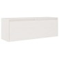 vidaXL Wandschrank Weiß 100x30x35 cm Massivholz Kiefer vidaXL Wandschrank Weiß 100x30x35 cm Massivholz Kiefer