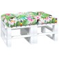 vidaXL Palettenkissen Mehrfarbig 120x80x12 cm Stoff vidaXL Palettenkissen Mehrfarbig 120x80x12 cm Stoff