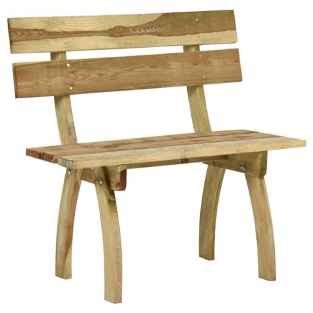 vidaXL Gartenbank 110 cm Imprägniertes Kiefernholz