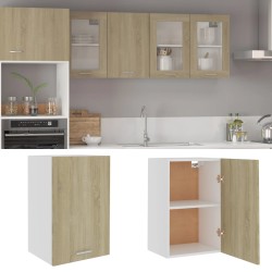 vidaXL Hängeschrank Sonoma-Eiche 39,5x31x60 cm Holzwerkstoff