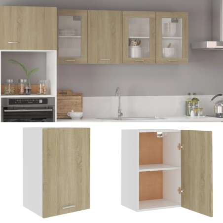 vidaXL Hängeschrank Sonoma-Eiche 39,5x31x60 cm Holzwerkstoff