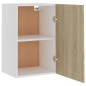 vidaXL Hängeschrank Sonoma-Eiche 39,5x31x60 cm Holzwerkstoff vidaXL Hängeschrank Sonoma-Eiche 39,5x31x60 cm Holzwerkstoff