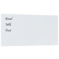 vidaXL Magnettafel Wandmontage Weiß 100x50 cm Hartglas vidaXL Magnettafel Wandmontage Weiß 100x50 cm Hartglas
