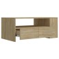 vidaXL Couchtisch Sonoma-Eiche 102x55x42 cm Holzwerkstoff vidaXL Couchtisch Sonoma-Eiche 102x55x42 cm Holzwerkstoff