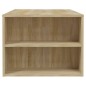 vidaXL Couchtisch Sonoma-Eiche 102x55x42 cm Holzwerkstoff vidaXL Couchtisch Sonoma-Eiche 102x55x42 cm Holzwerkstoff