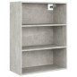 vidaXL Hängeschrank Betongrau 69,5x32,5x90 cm vidaXL Hängeschrank Betongrau 69,5x32,5x90 cm