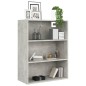 vidaXL Hängeschrank Betongrau 69,5x32,5x90 cm vidaXL Hängeschrank Betongrau 69,5x32,5x90 cm