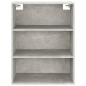 vidaXL Hängeschrank Betongrau 69,5x32,5x90 cm vidaXL Hängeschrank Betongrau 69,5x32,5x90 cm