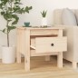 vidaXL Beistelltische 2 Stk. 40x40x39 cm Massivholz Kiefer vidaXL Beistelltische 2 Stk. 40x40x39 cm Massivholz Kiefer