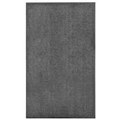 vidaXL Fußmatte Waschbar Anthrazit 90x150 cm 