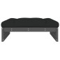 vidaXL Gartenhocker Grau 120x80 cm Massivholz Kiefer vidaXL Gartenhocker Grau 120x80 cm Massivholz Kiefer