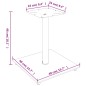 vidaXL Lautsprecher-Ständer 2 Stk. Schwarz Hartglas 1 Säule vidaXL Lautsprecher-Ständer 2 Stk. Schwarz Hartglas 1 Säule