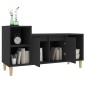 vidaXL TV-Schrank Schwarz 100x35x55 cm Holzwerkstoff vidaXL TV-Schrank Schwarz 100x35x55 cm Holzwerkstoff
