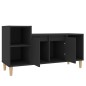 vidaXL TV-Schrank Schwarz 100x35x55 cm Holzwerkstoff vidaXL TV-Schrank Schwarz 100x35x55 cm Holzwerkstoff