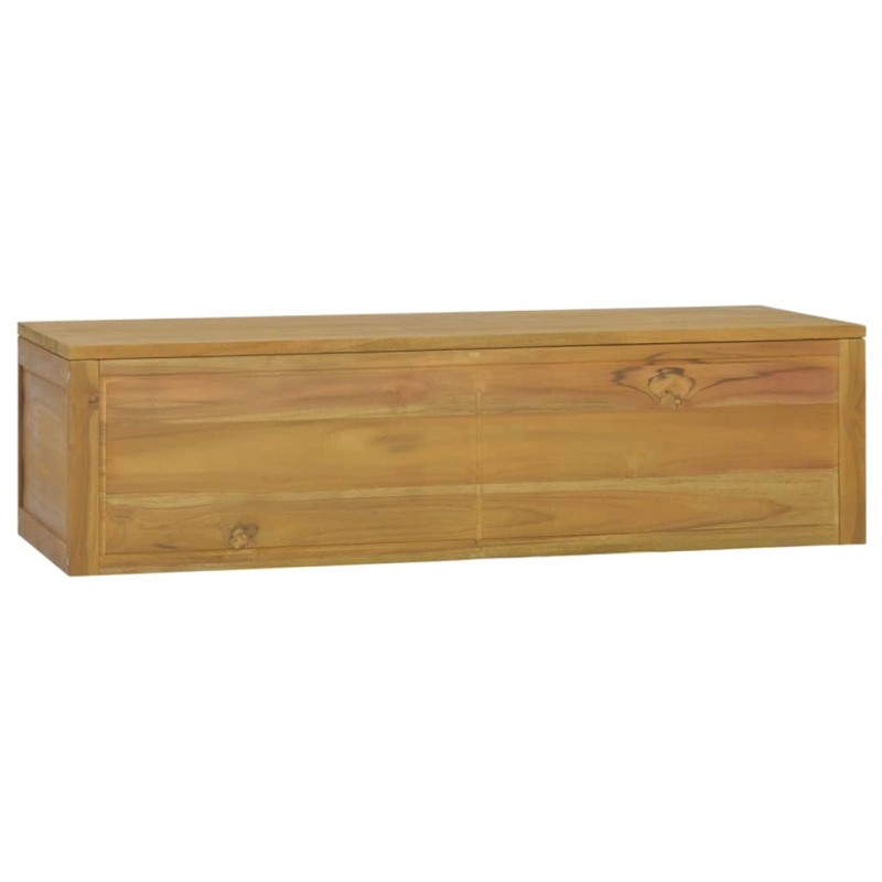 vidaXL Wand-Badschrank 110x45x30 cm Teak Massivholz vidaXL Wand-Badschrank 110x45x30 cm Teak Massivholz