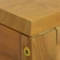 vidaXL Wand-Badschrank 110x45x30 cm Teak Massivholz vidaXL Wand-Badschrank 110x45x30 cm Teak Massivholz