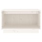 vidaXL TV-Schrank Weiß 60x35x35 cm Massivholz Kiefer vidaXL TV-Schrank Weiß 60x35x35 cm Massivholz Kiefer