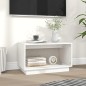 vidaXL TV-Schrank Weiß 60x35x35 cm Massivholz Kiefer vidaXL TV-Schrank Weiß 60x35x35 cm Massivholz Kiefer