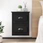 vidaXL Wand-Nachttisch Schwarz 41,5x36x53 cm vidaXL Wand-Nachttisch Schwarz 41,5x36x53 cm