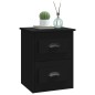 vidaXL Wand-Nachttisch Schwarz 41,5x36x53 cm vidaXL Wand-Nachttisch Schwarz 41,5x36x53 cm