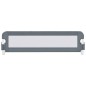 vidaXL Kleinkind-Bettschutzgitter Grau 150x42 cm Polyester vidaXL Kleinkind-Bettschutzgitter Grau 150x42 cm Polyester