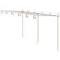 vidaXL Garten-Pergola Antik-Braun 6x3x2,5 m Eisen vidaXL Garten-Pergola Antik-Braun 6x3x2,5 m Eisen
