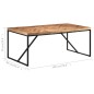 vidaXL Esstisch 180x90x76 cm Akazie und Mango Massivholz vidaXL Esstisch 180x90x76 cm Akazie und Mango Massivholz