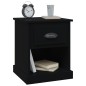 vidaXL Nachttisch Schwarz 39x39x47,5 cm Holzwerkstoff vidaXL Nachttisch Schwarz 39x39x47,5 cm Holzwerkstoff