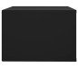 vidaXL Wand-Nachttisch Schwarz 50x36x25 cm vidaXL Wand-Nachttisch Schwarz 50x36x25 cm