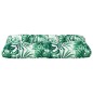 vidaXL Palettensofa-Kissen Blattmuster 70x40x10 cm vidaXL Palettensofa-Kissen Blattmuster 70x40x10 cm