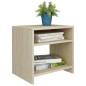 vidaXL Nachttisch Sonoma Eiche 40x30x40 cm Holzwerkstoff vidaXL Nachttisch Sonoma Eiche 40x30x40 cm Holzwerkstoff