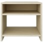 vidaXL Nachttisch Sonoma Eiche 40x30x40 cm Holzwerkstoff vidaXL Nachttisch Sonoma Eiche 40x30x40 cm Holzwerkstoff