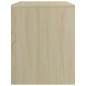 vidaXL Nachttisch Sonoma Eiche 40x30x40 cm Holzwerkstoff vidaXL Nachttisch Sonoma Eiche 40x30x40 cm Holzwerkstoff