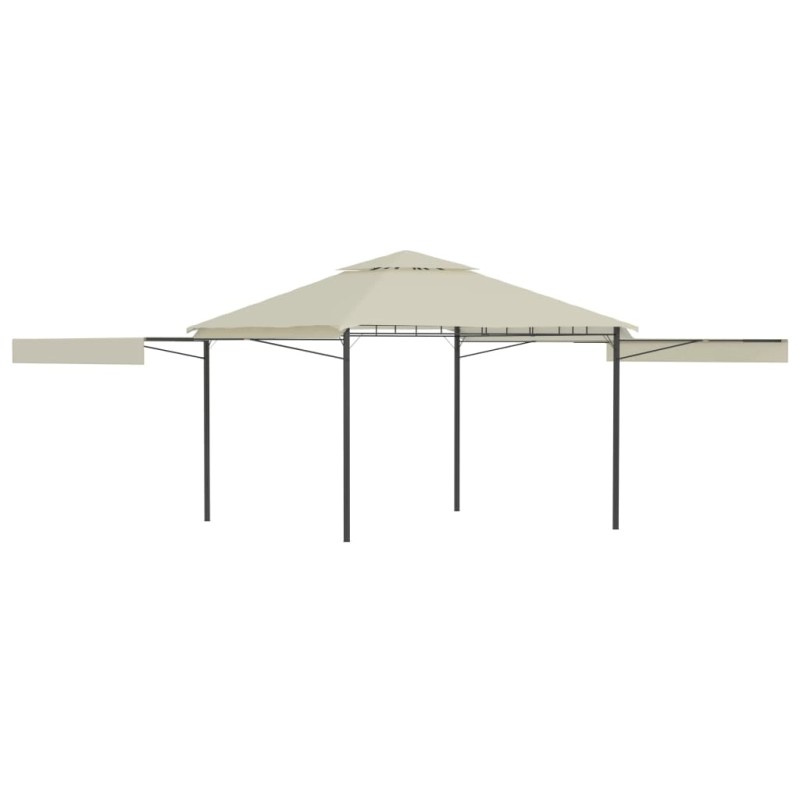 vidaXL Pavillon mit Doppelt Erweiterten Dächern 3x3x2,75 cm 180 g/m² vidaXL Pavillon mit Doppelt Erweiterten Dächern 3x3x2,75 cm 180 g/m²