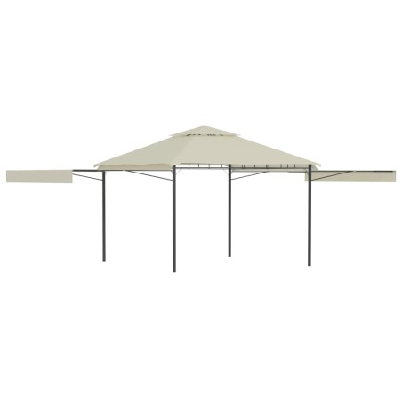 vidaXL Pavillon mit Doppelt Erweiterten Dächern 3x3x2,75 cm 180 g/m² 